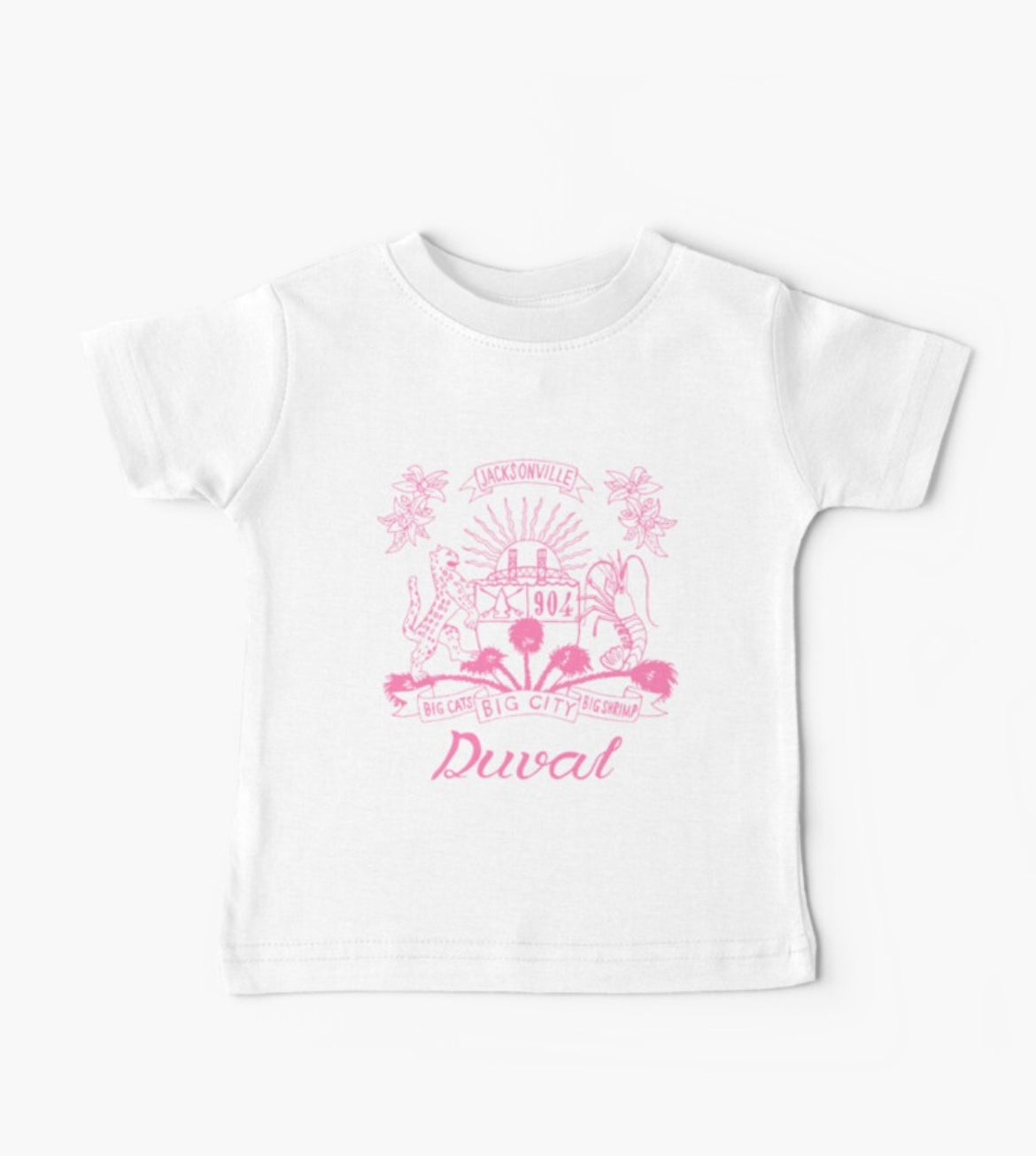 Duval Crest Kids Tee 2T to Large