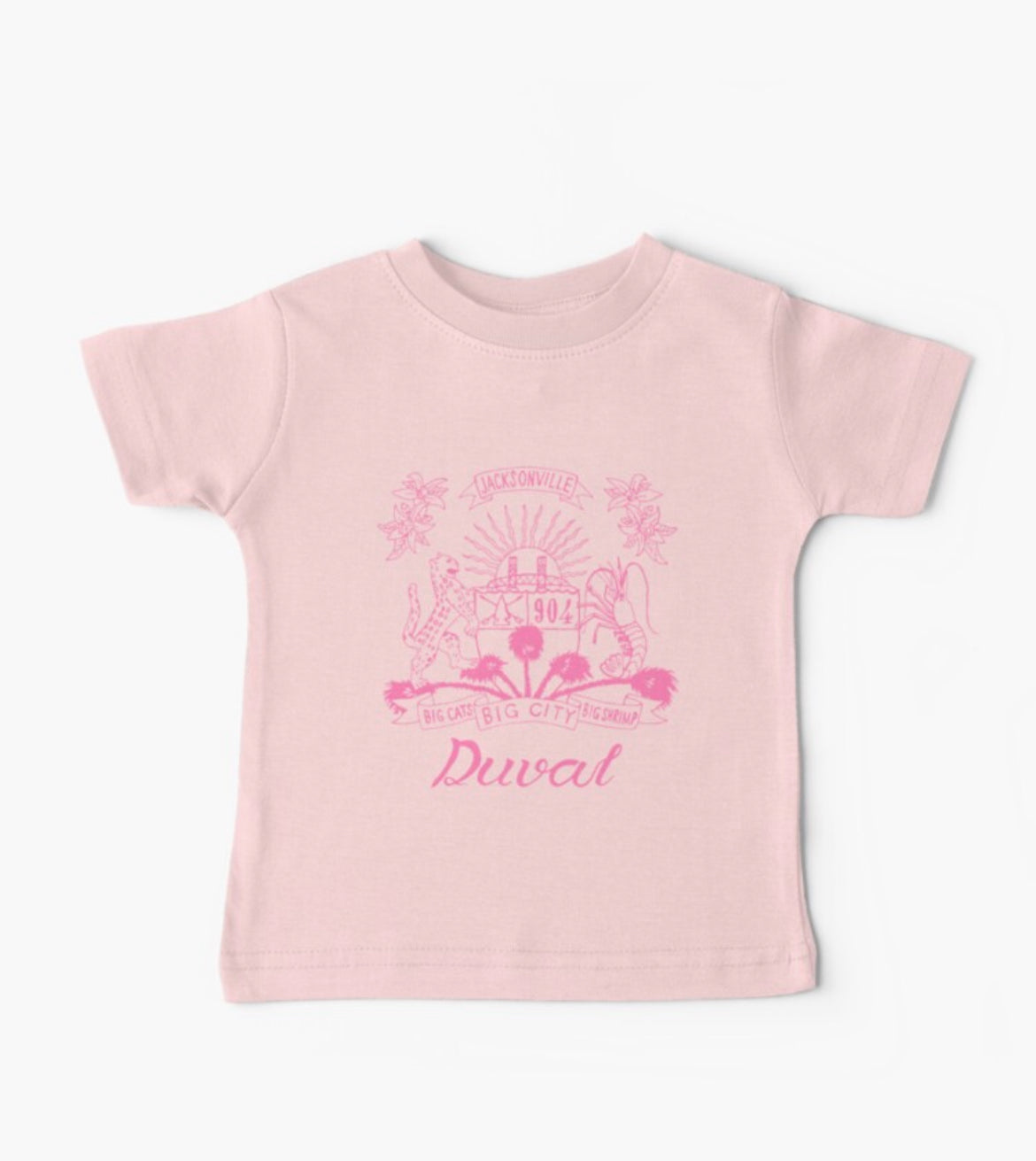 Duval Crest Kids Tee 2T to Large