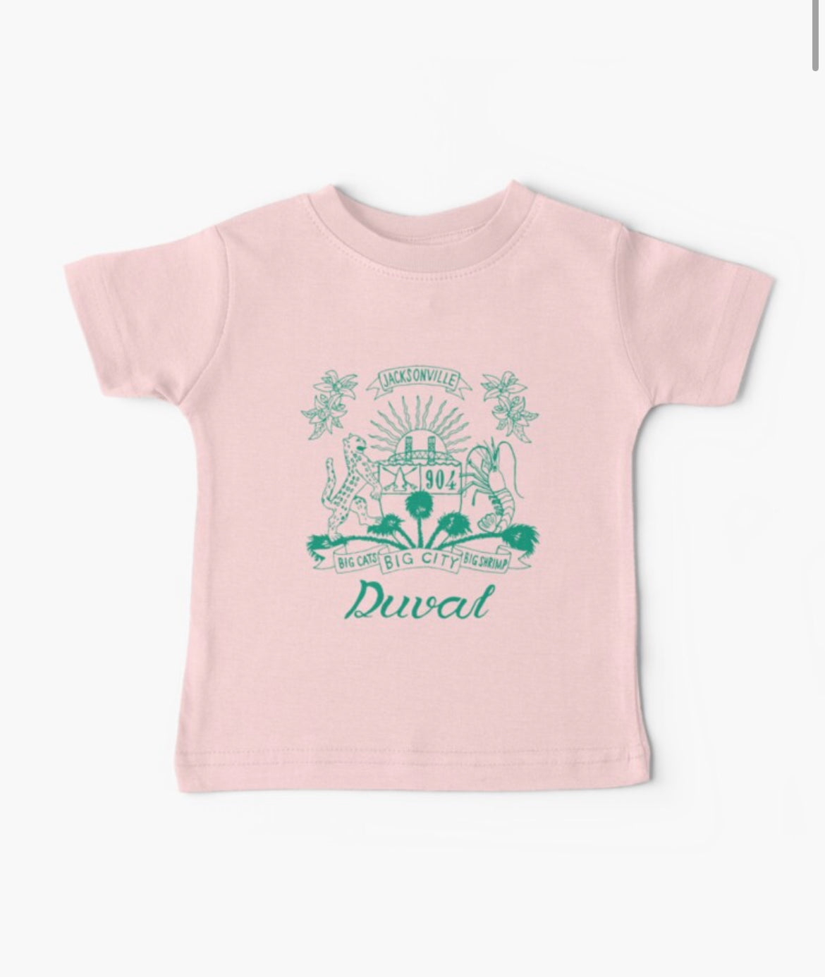 Duval Crest Kids Tee 2T to Large