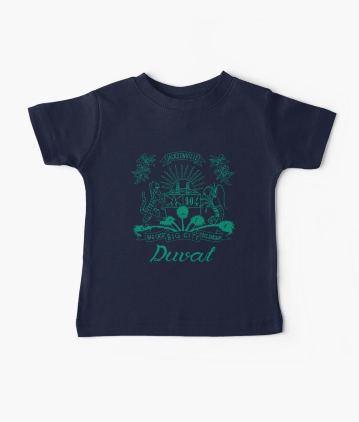 Duval Crest Kids Tee 2T to Large