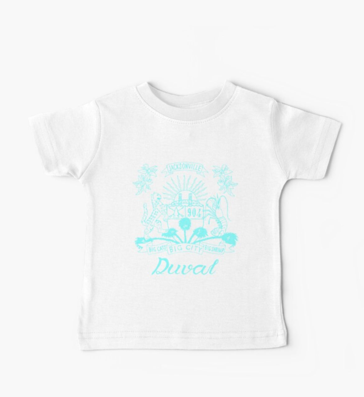 Duval Crest Kids Tee 2T to Large