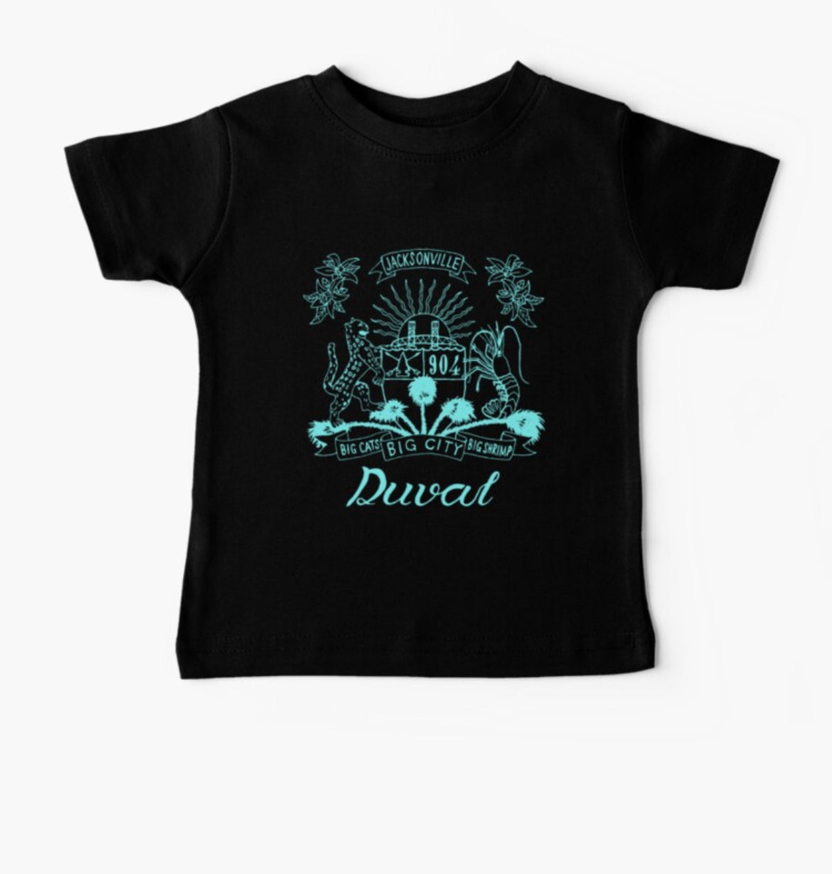 Duval Crest Kids Tee 2T to Large