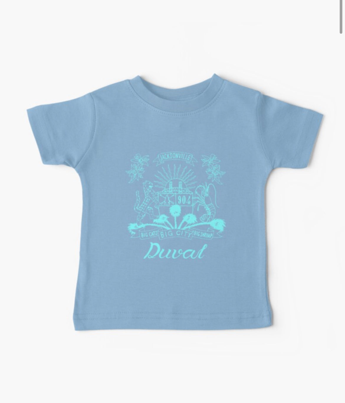 Duval Crest Kids Tee 2T to Large