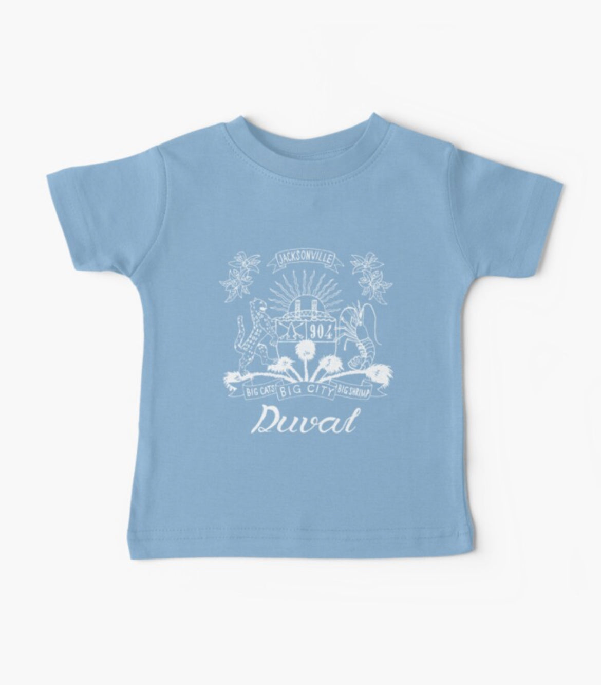 Duval Crest Kids Tee 2T to Large