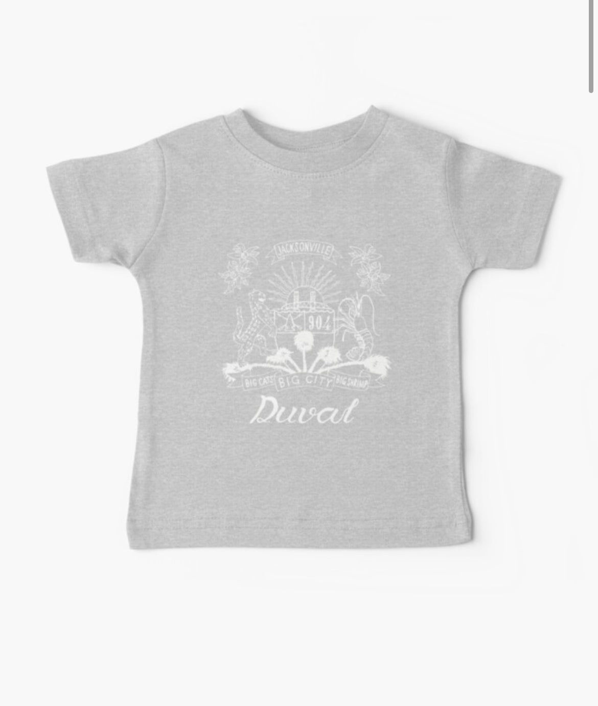 Duval Crest Kids Tee 2T to Large