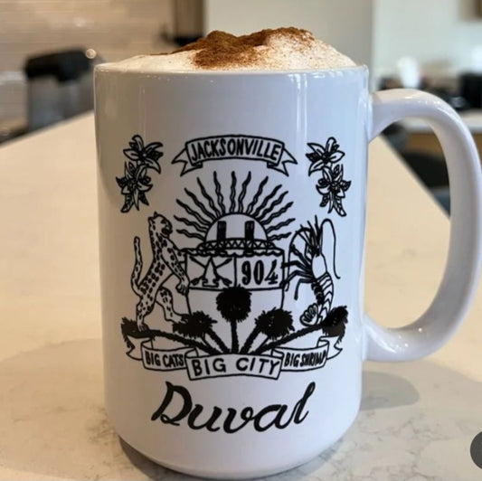 XL Duval Crest Coffee Cup