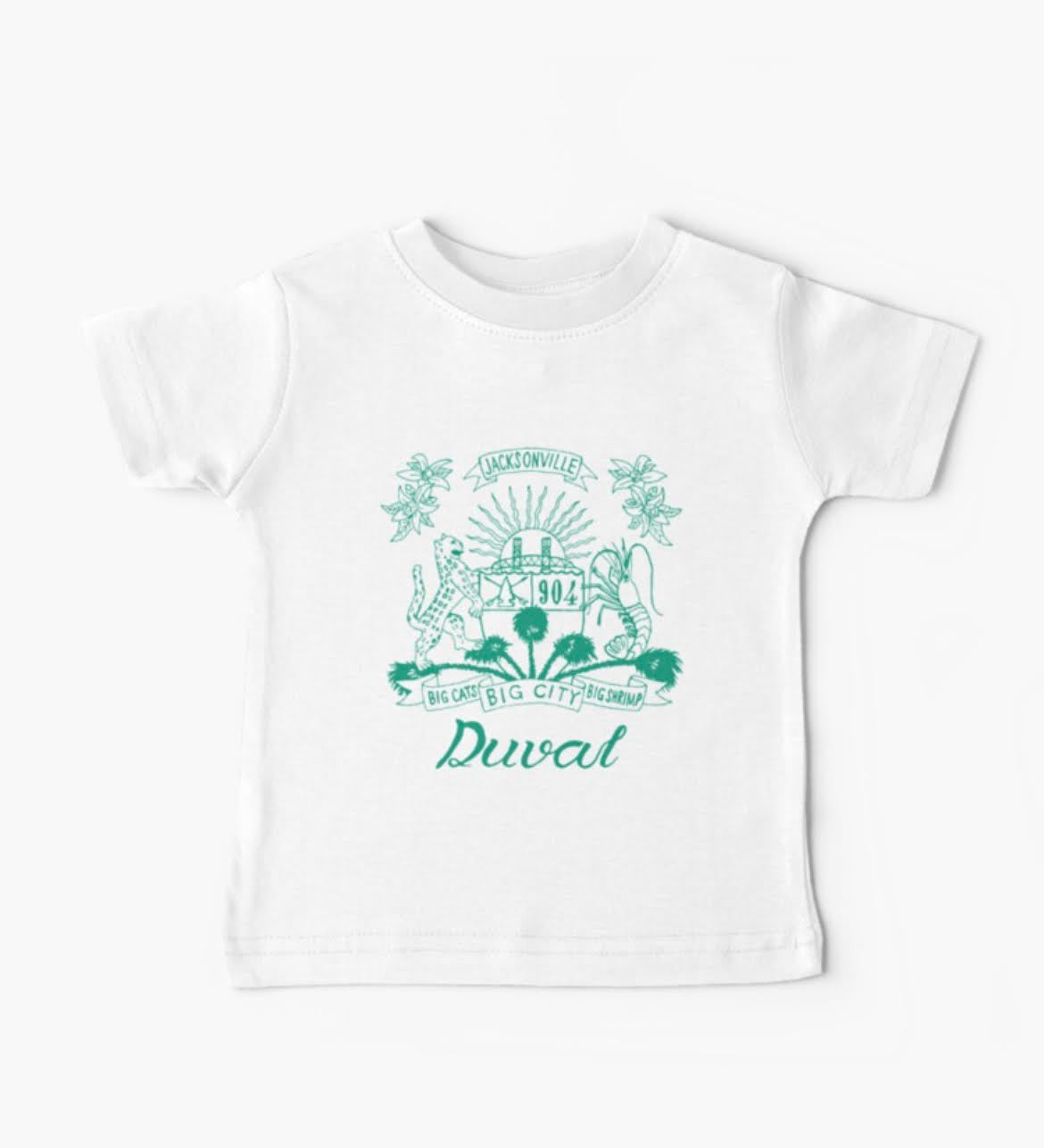 Duval Crest Kids Tee 2T to Large